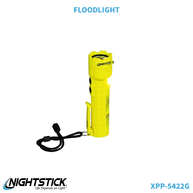 Image of Nightstick XPP-5422G 3 AA Intrinsically Safe Permissible Dual-Light Flashlight, Green