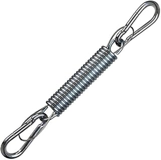 Montafox Swing spring swing chair hammock steel spring for hanging chairs with safety line and two carabiner hooks