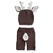 Jastore Newborn Baby Girls Boys Deer Crochet Knit Costume Photo Photography Prop