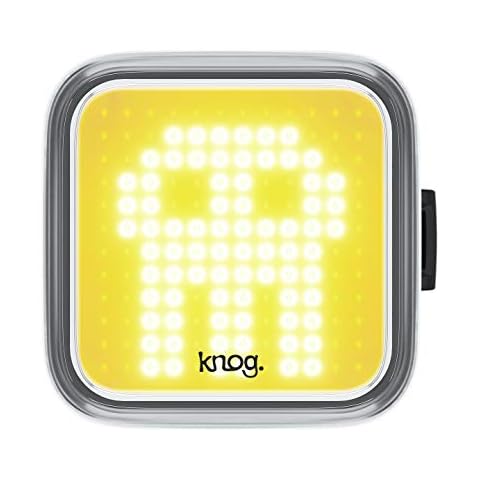 Knog Blinder Front Skull Front Light Adult Unisex, Black, One Size Cover