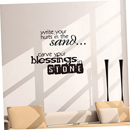 Abaodam Adesivos Skz Letras Adesivos De Parede Aderentes Frases Citações De Parede De Vinil Decalque