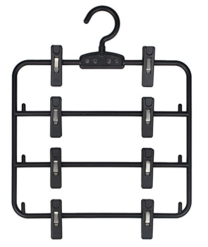 サワフジ スカートハンガー エクセルフォー ブラック EXL-04