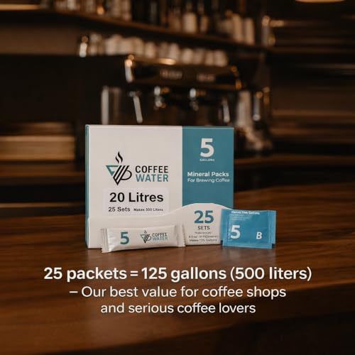 COFFEE WATER Mineral Packs (125 Gallons)