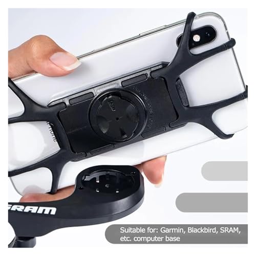 Fixation en silicone antichoc pour moto support téléphone universel