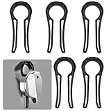 Stove Locks Child Safety, 5 Pack Stove Knob Locks with Universal Size, Clear View Stove Knobs Locks for Kids and Pets Proof