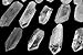 JIC Gem 2 lbs Natural Clear Quartz Crystal Point 2inch Big Size About 20pcs up for Healing and Gift Use