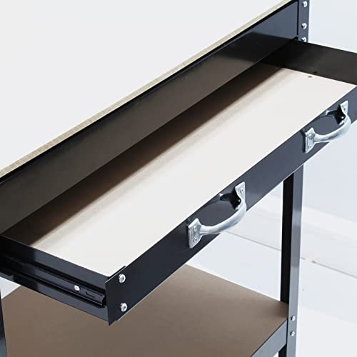 Table de travail avec tiroir et paroi perforée pour ranger vos outils - 8