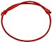Coolrunner Good Luck Kabbalah Red String of Faith Rope Bracelet