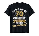 Lustige Geschenke zum 70. Geburtstag Party Spruch