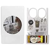 kit emergencia boda comprar ¡Ideal para emergencias! Azeeda \'Pastel de Boda\' Mini Kit de Costura de Viaje (SE00003246)