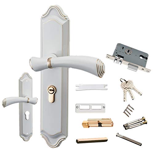 CGC8 Türgriffe Türschloss Türbeschlag Türgriff Schloss Innentür Diebstahlschutz Vintage Cover