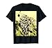 Kletternde windgeblasene Glyzinienrebe Acrylmalerei T-Shirt