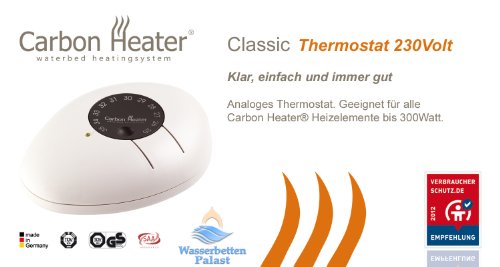 Preisvergleich Produktbild Carbon Heater Classic - Thermostat Bedienelement - Ersatz Regeleinheit - keine Heizmatte