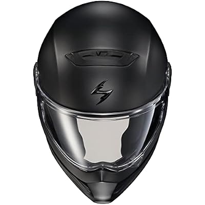 ScorpionEXO Covert FX Full Face Adult Motorcycle Helmet Street Fighter Style - Bluetooth Ready Speaker Pockets DOT ECE Solid (Matte Black - Medium)