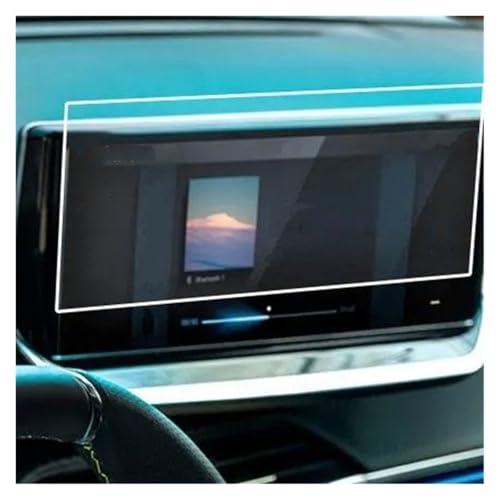 Verre trempé Peugeot 208 anti-rayures pour navigation GPS 10''