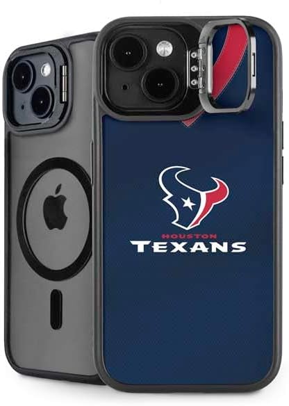 Skinit Kickstand Phone Case Compatible with iPhone 14 - Officially Licensed NFL Houston Texans Team Jersey Design