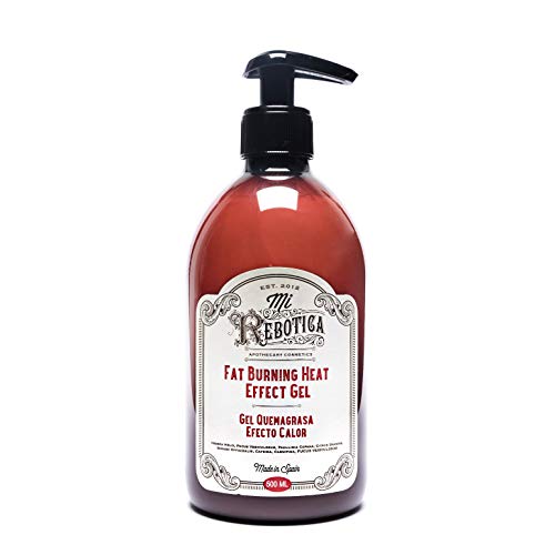 MI REBOTICA | Gel Brûleur de Graisse Effet Chaleur 500 ml | Pour Abdomen et Fesses | Brûleur de Graisse Puissant | Gommage Corporel | Effet Tonifiant, Hyperémique et Lipolytique | Brûle-Graisse Cover