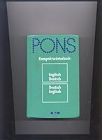 Pons Kompaktworterbuch English-German/German-English New Edition 3125171016 Book Cover