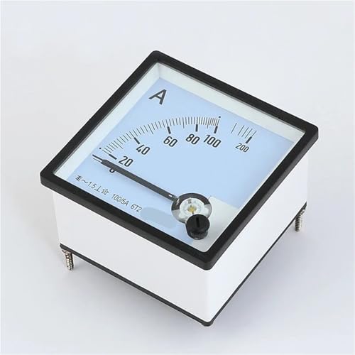 Ampèremètre analogique 6T2 AC à aiguille pour tableau électrique industriel