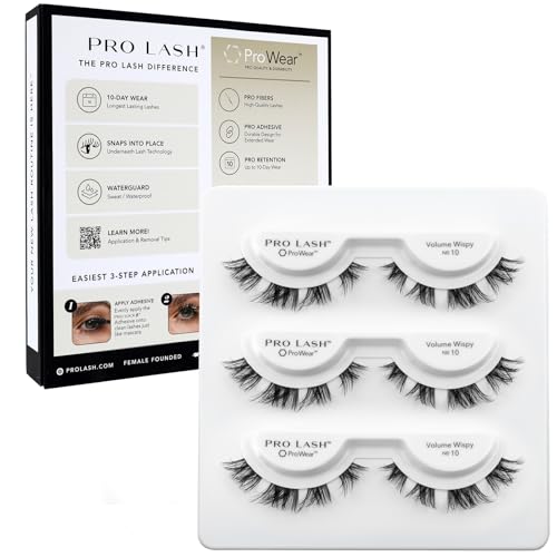 Pro Lash ProWear Lash Clusters – 10 Day, Waterproof, Wispy No. 10