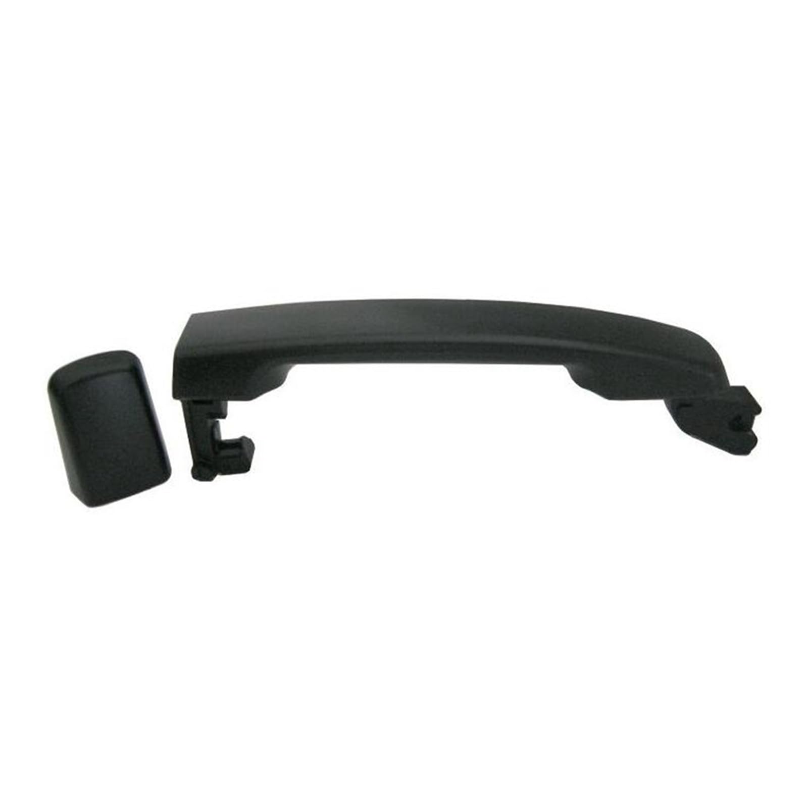 Byskjz One Color Car Exterior Door Handle For Nissan For Navara For D40 For Np300 2006-2014 For R51 For Maxima 2004-2008 Car Exterior Door Handle Front Left Right Black(Front Right)