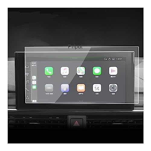 Film protecteur d'écran en verre trempé pour navigation GPS de voiture compatible Q5 2020 2021