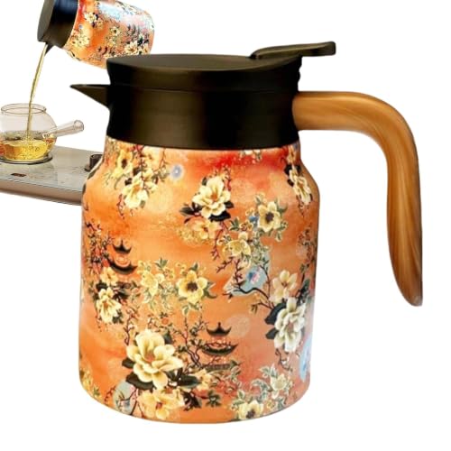 Jarras térmicas para té y café de 33.8 onzas con dispensador de bebidas e infusor de acero 2