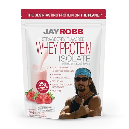 Jay Robb Strawberry Whey Protein