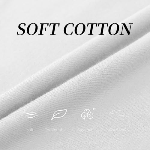 4 Pack Boys Cotton Long Sleeve Shirts Kids Soft Crewneck Basic Tees Solid Colors Fall Tops for Toddler Boys（2T-14Years）2