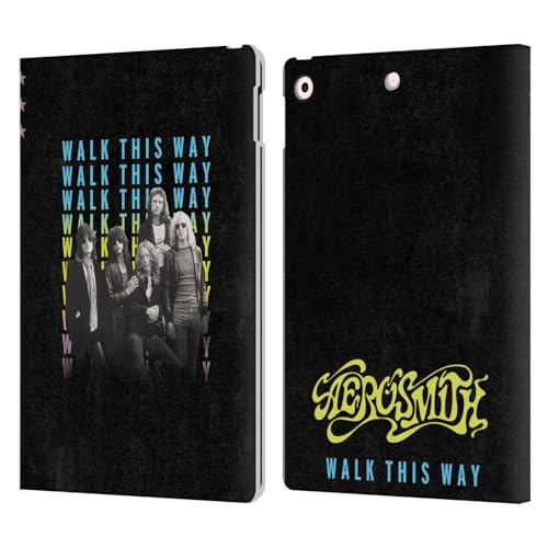 Housse iPad 10.2 Aerosmith Walk This Way pour travailler au café avec style