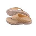 ORTHO CLUB Orthopedic Slippers for Women | Cloud-Soft Cushioned Flip Flops | Anti-Slip Sole | Lightweight Comfort Sandals for Home, Office & Outdoor WSP_67_BEIGE_5 gallery image