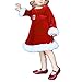 Loalirando Abiti di Natale Bambina Neonata a Manica Lunga Vestiti Bambina Invernali Costume di Natale Bambina,110(2-3anni)