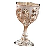 Gobelet rétro : l'élégante tasse à vin convient à la maison, à l'hôtel, au restaurant, aux réunions de famille, aux fêtes et plus .