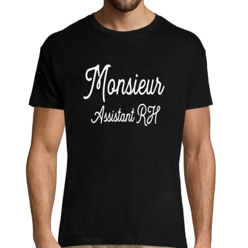 T-Shirt Homme Assistant RH humour original pour un anniversaire unique
