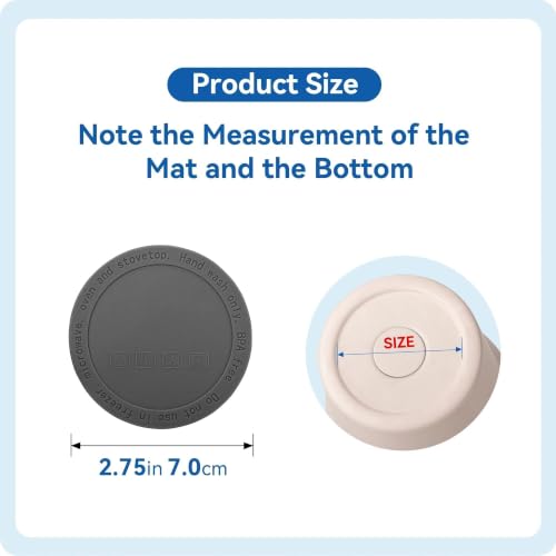 Image of Silicone Bottom Protector for YETI Rambler 26 oz Bottle, Mugs (2.75 inch 70mm)