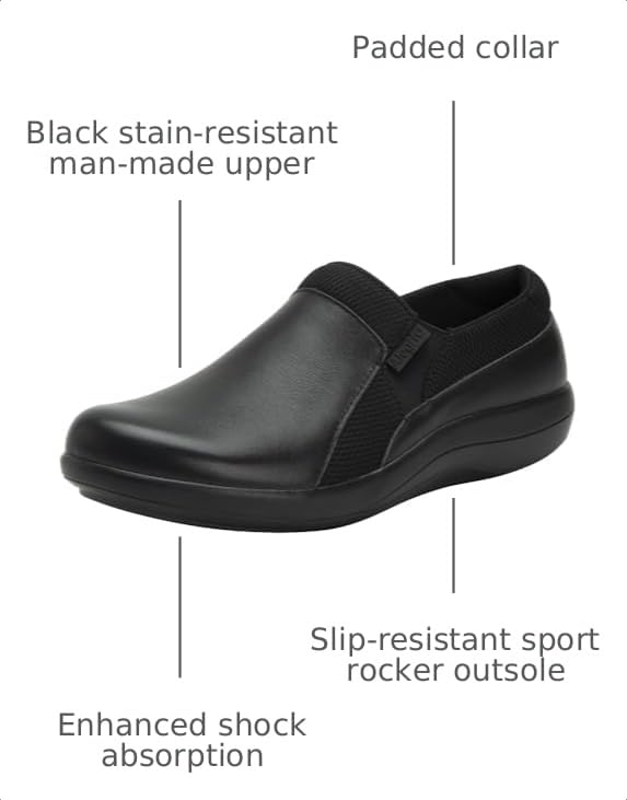 Image of Alegria Women's Duette Professional Slip On All-Day Comfort Shoes