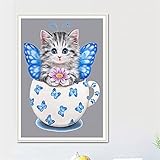 Die Bedienung ist sehr einfach, zuerst die Leinwandliste lesen, die Bohrernummer finden, den passenden Diamanten in das Fach legen, dann die klebrige Stiftspitze vorsichtig in den klebrigen Ton einführen, um ein wenig klebrigen Ton zu erhalten, schließlich den Diamanten aufnehmen und platzieren Sie es in der entsprechenden Position.