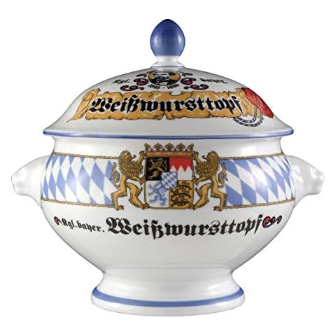 Seltmann Weiden Compact Bayern Löwenkopfterrine mit Deckel 2,1 L Cover