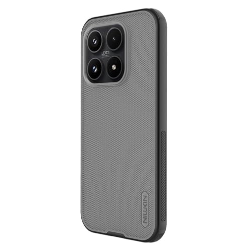 Image of Nillkin Case for Xiaomi Mi 17 (6.3 inch Inch) Super Frosted Shield Pro Hard Back Soft Border (PC + TPU) Shock Absorb Cover Raised Bezel Camera Protect Transparent Black Color