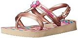 Havaianas Kids Joy Spring Sandal Sand Grey Flip Flop with Backstrap (Toddler/Little Kid)