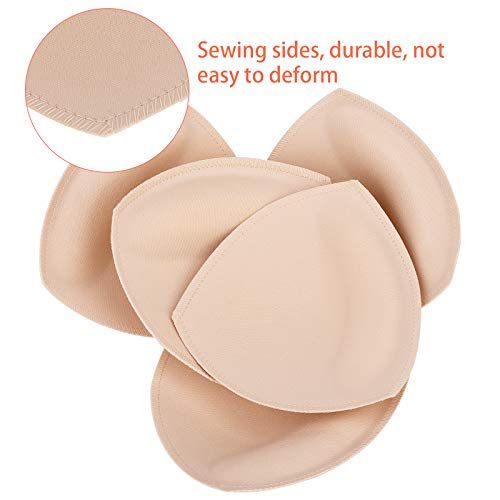 Awpeye Bra Pads Inserts 10 Pairs, Sports Bra Pads Inserts for Women (Beige, Black, White)3