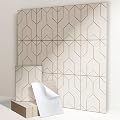 Reverbeon Self-Adhesive Acoustic Panels, 12-Piece, 11.8" x 15.7" x 0.42"