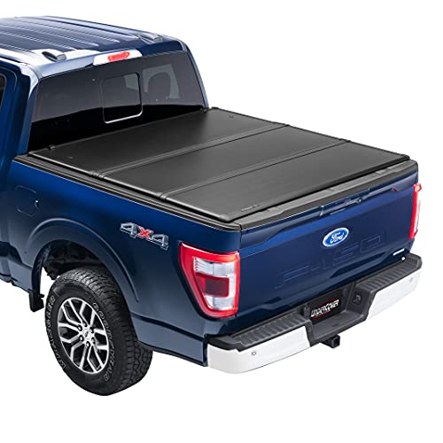 UnderCover Triad Hard Folding Truck Bed Tonneau Cover | TR26029 | Fits 2004 - 2022 Ford F-150 5' 7" Bed (67.1") #1