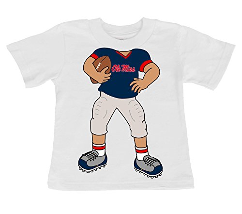 Mississippi Ole Miss Rebels Heads Up! Football Baby/Toddler T-Shirt (4T)