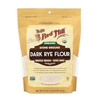 Bob's Red Mill Bob's Red Mill Organic Dark Rye Flour 567g, 567 g, No Flavour Available