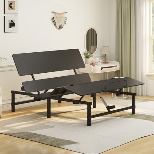 Softa Adjustable Bed Frame Queen, Zero Gravity Electric Base with 900 lbs Capacity, Head & Foot Incline, Wireless Remote Control, 2 USB Ports, One-Person Assembly, Whisper Dual Motor, Anti-Snore (S4)