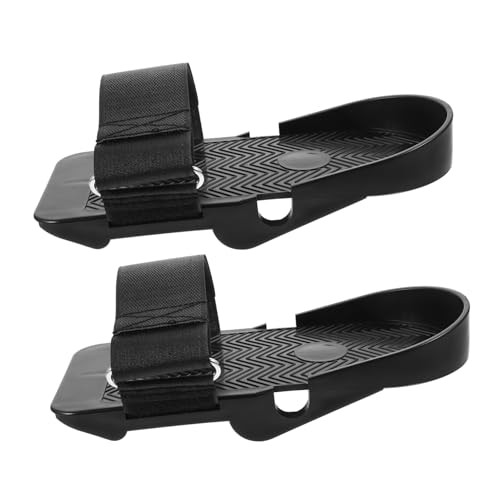 MOBUTOFU 1 Pair Replacement Pedals for Rowing Machine Parts Indoor Exercise Equipment Accessories for Home