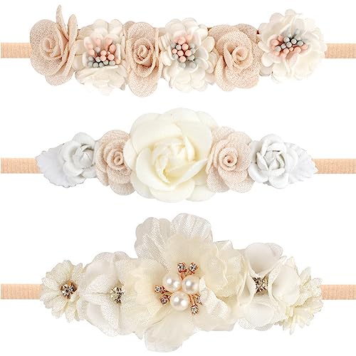 SJBAUTYO 3 Pezzi Fasce per Capelli in Nylon per