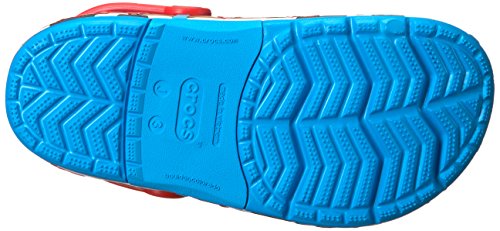 Sandália, Crocs, Lights Crocband Woody Kids, Ocean, 24, Criança Unissex