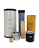 HERO Maintenance Filter Kit For Takeuchi TL140 Track Loader Filters Compatible With OEM